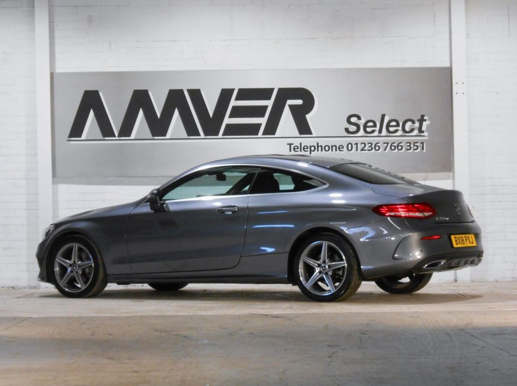 USED 2018 18 MERCEDES-BENZ C CLASS 2.1 C 220 D AMG LINE 2d 168 BHP 