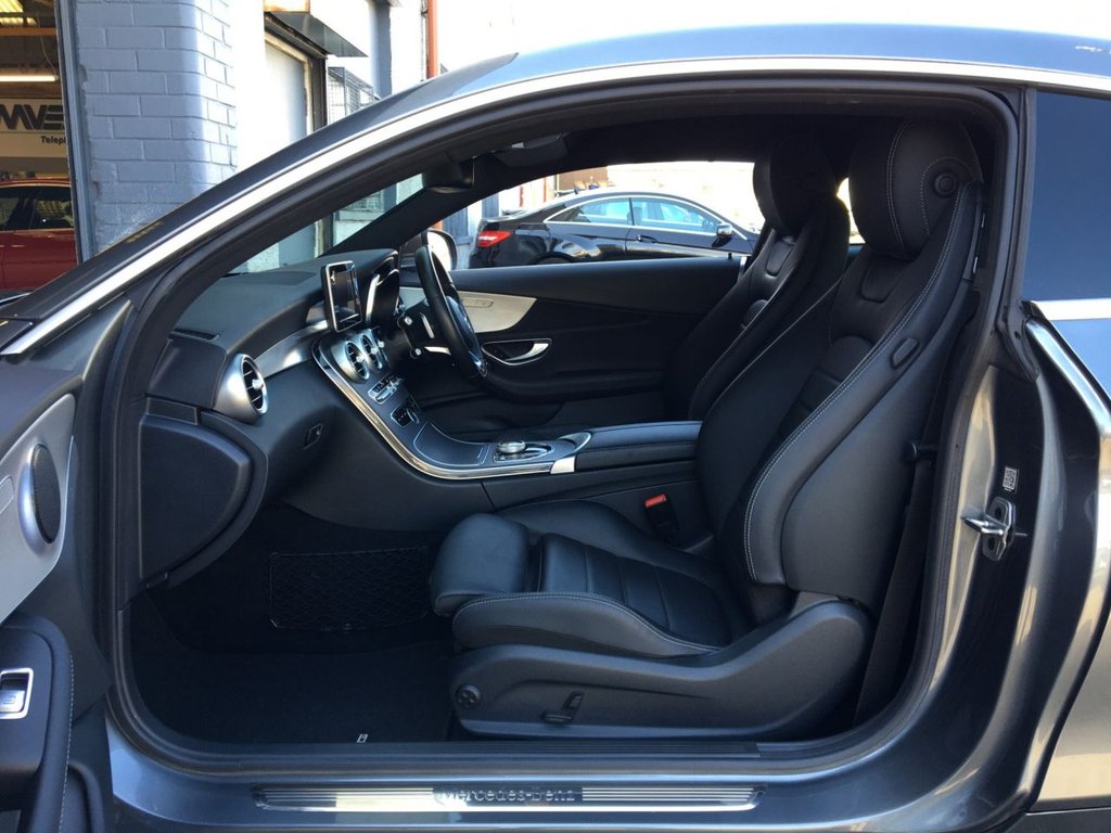 USED 2018 18 MERCEDES-BENZ C CLASS 2.1 C 220 D AMG LINE 2d 168 BHP 
