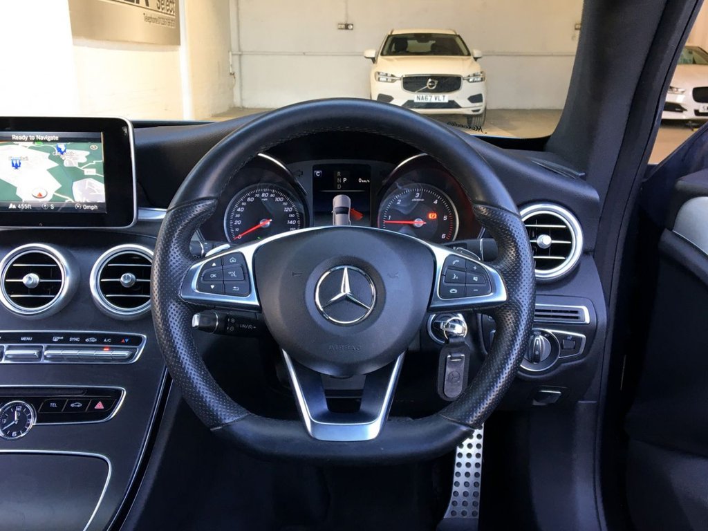 USED 2018 18 MERCEDES-BENZ C CLASS 2.1 C 220 D AMG LINE 2d 168 BHP 