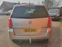 USED 2012 12 VAUXHALL ZAFIRA 1.6 DESIGN 5d 113 BHP 