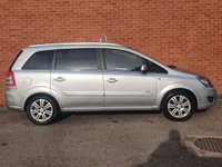 USED 2012 12 VAUXHALL ZAFIRA 1.6 DESIGN 5d 113 BHP 