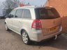 USED 2012 12 VAUXHALL ZAFIRA 1.6 DESIGN 5d 113 BHP 