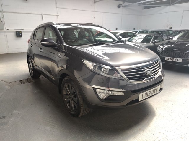 2013 13 Kia Sportage 2.0 CRDI KX-3 SAT NAV 5d 134 BHP