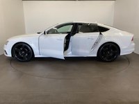 USED 2012 62 AUDI A7 3.0 TDI S LINE 5d 201 BHP Extremely well cared for and maintained , Ibis White , 20" Alloy wheels,  full black leather ,