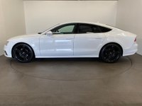 USED 2012 62 AUDI A7 3.0 TDI S LINE 5d 201 BHP Extremely well cared for and maintained , Ibis White , 20" Alloy wheels,  full black leather ,