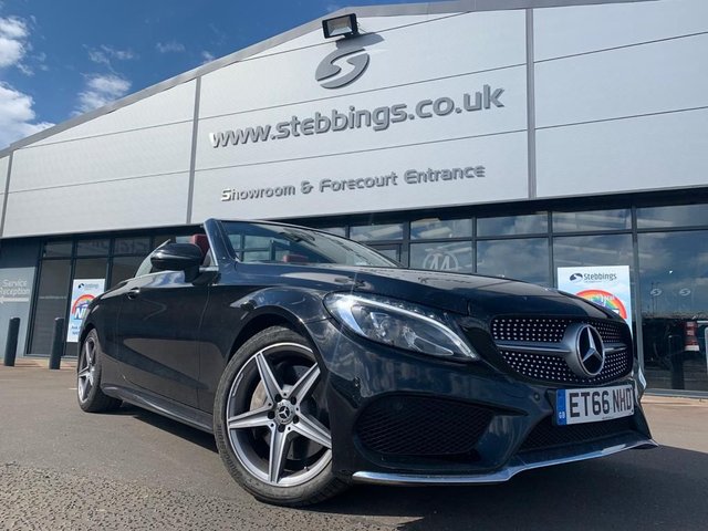 2017 66 MERCEDES-BENZ C-CLASS 2.1 C 250 D AMG LINE PREMIUM PLUS 2d 201 BHP CONVERTIBLE