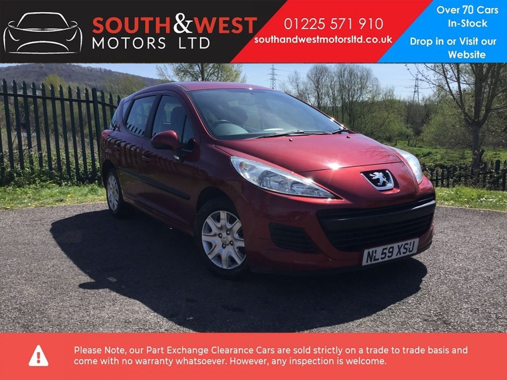 View our PEUGEOT 207