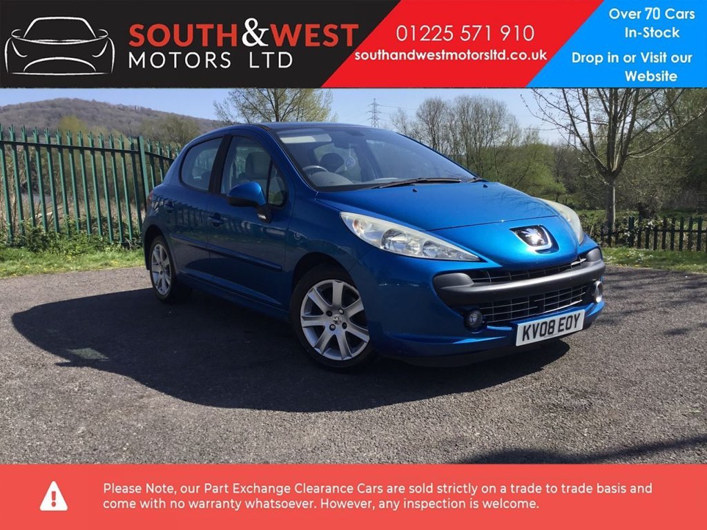 View our PEUGEOT 207