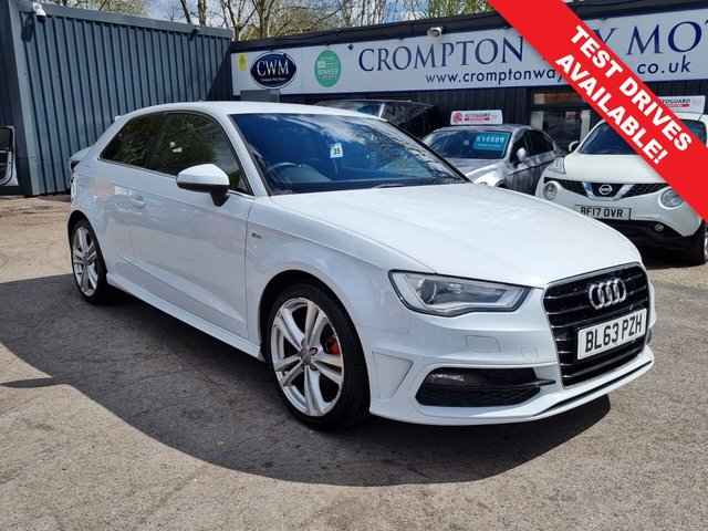 2014 63 AUDI A3 1.2 TFSI S LINE 3d 104 BHP
