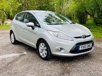 USED 2010 10 FORD FIESTA 1.4 ZETEC 16V 5d 78 BHP FULL SERVICE HISTORY! PARKING SENSORS, A/C & LOW MILEAGE