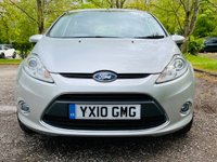 USED 2010 10 FORD FIESTA 1.4 ZETEC 16V 5d 78 BHP FULL SERVICE HISTORY! PARKING SENSORS, A/C & LOW MILEAGE