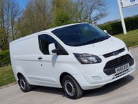 USED 2015 65 FORD TRANSIT CUSTOM 2.2 290 LR P/V 99 BHP ** NO VAT ** NO VAT **  2 KEYS