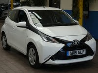 USED 2015 15 TOYOTA AYGO 1.0 VVT-I X-PLAY X-SHIFT 5d 69 BHP &pound;0 ROAD TAX EXCELLENT EXAMPLE LOW MILES