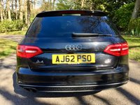 USED 2012 62 AUDI A4 2.0 AVANT TDI QUATTRO BLACK EDITION 5d 174 BHP FULL HEATED LEATHER//BANG OLUFSEN SPEAKERS//NEW FRONT BRAKES//CAMBELT AND WATERPUMP//ANUALL SERVICE 174 BHP FULL HEATED LEATHER SEATS // BANG OLUFSEN SPEAKERS // NEW FRONT BRAKE DISCS AND PADS