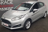 USED 2016 16 FORD FIESTA 1.2 ZETEC 5d 81 BHP BEAUTIFUL FSH LOW MILES CAR