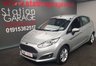 USED 2016 16 FORD FIESTA 1.2 ZETEC 5d 81 BHP BEAUTIFUL FSH LOW MILES CAR
