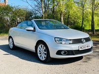 USED 2011 60 VOLKSWAGEN EOS 2.0 SPORT TDI BLUEMOTION TECHNOLOGY 2d 139 BHP PANORAMIC SUNROOF - PARKING SENSORS