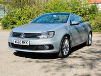USED 2011 60 VOLKSWAGEN EOS 2.0 SPORT TDI BLUEMOTION TECHNOLOGY 2d 139 BHP PANORAMIC SUNROOF - PARKING SENSORS