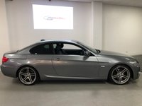 USED 2011 61 BMW 3 SERIES 2.0 320D M SPORT 2d 181 BHP * 19 INCH ALLOYS * AIR CON * MOT DECEMBER * 2 KEYS * CRUISE CONTROL * PARKING SENSORS FRONT & REAR*