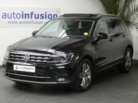 USED 2018 18 VOLKSWAGEN TIGUAN 2.0 SEL TDI BLUEMOTION TECHNOLOGY DSG 5d 148 BHP SAT NAV PANORAMIC SUNROOF