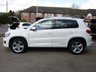 USED 2016 16 VOLKSWAGEN TIGUAN 2.0 R LINE EDITION TDI BMT 4MOTION 5d 148 BHP Finished in PURE WHITE with contrasting HEATED EBONY LEATHER trim. This high spec Tiguan has a more sophisticated look to add to its high quality interior and high spec. In short this Tiguan is spacious, comfortable and great to drive, while its raised driving position gives you a great view. Features include, Full Heated Leather, Sat Nav, DAB Radio, Auto Parking, Front and Rear Park Sensors and much more. Dealer serviced at 7255 miles and 18410 miles. Serviced on arrival at 42370 miles by EMC