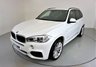 USED 2017 17 BMW X5 3.0 XDRIVE30D M SPORT 5d AUTO 255 BHP-MINERAL WHITE PEARL-HEATED FRONT AND REAR SEATS-BLACK DAKOTA LEATHER-7 SEATS-CLIMATE CONTROL-CRUISE CONTROL-DAB RADIO-SATNAV-MFSW-GREAT EXAMPLE-360 CAMERA-HEATED STEERING WHEEL-HARMAN KARDON 