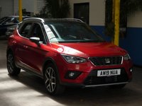 USED 2019 19 SEAT ARONA 1.0 TSI XCELLENCE LUX DSG 5d 114 BHP SAT NAV PART LEATHER INTERIOR SEAT WARRANTY JULY 2022