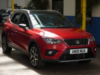 USED 2019 19 SEAT ARONA 1.0 TSI XCELLENCE LUX DSG 5d 114 BHP SAT NAV PART LEATHER INTERIOR SEAT WARRANTY JULY 2022