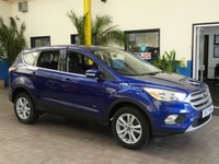 USED 2017 17 FORD KUGA 1.5 ZETEC 5d 180 BHP GENUINE LOW MILEAGE SAT NAV