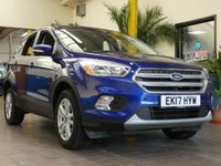 USED 2017 17 FORD KUGA 1.5 ZETEC 5d 180 BHP GENUINE LOW MILEAGE SAT NAV