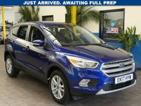 USED 2017 17 FORD KUGA 1.5 ZETEC 5d 180 BHP GENUINE LOW MILEAGE SAT NAV