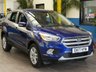 USED 2017 17 FORD KUGA 1.5 ZETEC 5d 180 BHP GENUINE LOW MILEAGE SAT NAV