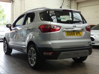 USED 2019 68 FORD ECOSPORT 1.0 TITANIUM 5d 124 BHP SAT NAV PART LEATHER INTERIOR