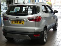 USED 2019 68 FORD ECOSPORT 1.0 TITANIUM 5d 124 BHP SAT NAV PART LEATHER INTERIOR