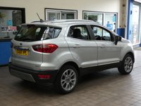 USED 2019 68 FORD ECOSPORT 1.0 TITANIUM 5d 124 BHP SAT NAV PART LEATHER INTERIOR