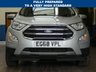 USED 2019 68 FORD ECOSPORT 1.0 TITANIUM 5d 124 BHP SAT NAV PART LEATHER INTERIOR