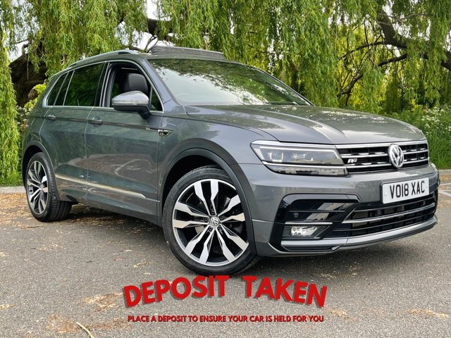 2018 18 VOLKSWAGEN TIGUAN 2.0 R LINE TSI BMT 4MOTION DSG 5d 177 BHP - More in Stock
