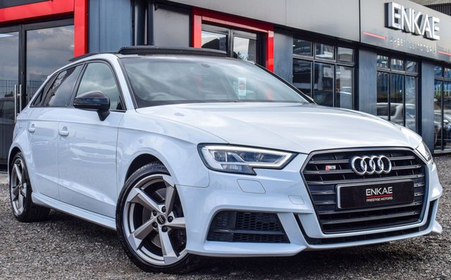2017 67 Audi S3 2.0 S3 SPORTBACK TFSI QUATTRO BLACK EDITION 5d 306 BHP