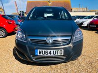 USED 2014 64 VAUXHALL ZAFIRA 1.8 EXCLUSIV 5d 120 BHP Low Mileage 7 Seater Petrol with FSH