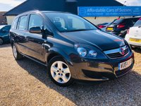 USED 2014 64 VAUXHALL ZAFIRA 1.8 EXCLUSIV 5d 120 BHP Low Mileage 7 Seater Petrol with FSH