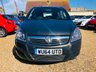 USED 2014 64 VAUXHALL ZAFIRA 1.8 EXCLUSIV 5d 120 BHP Low Mileage 7 Seater Petrol with FSH