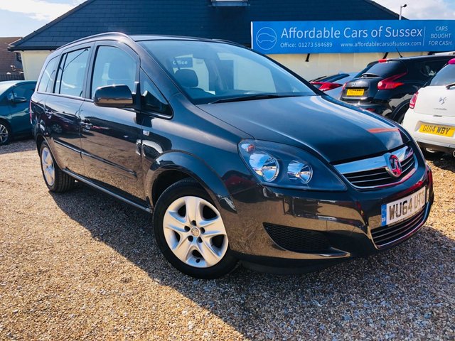 2014 64 Vauxhall Zafira 1.8 EXCLUSIV 5d 120 BHP