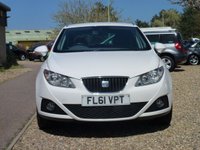 USED 2011 61 SEAT IBIZA 1.4 SE COPA 5d 85 BHP 6 Months Bluechip Premium Warranty