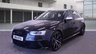 USED 2014 14 AUDI RS4 AVANT 4.2 AVANT FSI QUATTRO 5d AUTO 444 BHP-PHANTOM BLACK PEARL EFFECT-BLACK NAPPA LEATHER WITH ROCK GREY PIPING-BANG AND OLUFSEN SOUND SYSTEM-ELECTRIC FOLDING MIRRORS-BLACK ROOF RAILS-BLACK STYLING PACKAGE-SPORTS PACKAGE-SPORT EXHAUST-HEATED FRONT SEATS-20