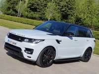 USED 2017 17 LAND ROVER RANGE ROVER SPORT 3.0 SDV6 AUTOBIOGRAPHY DYNAMIC 5d 306 BHP LEATHER + SAT NAV + CAMERA