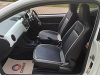 USED 2012 62 VOLKSWAGEN UP 1.0 UP WHITE 3d 74 BHP IDEAL 1ST CAR - &pound;30 PER YEAR TAX - LOW INSURANCE GROUP - LIMITED EDITION - SATELLITE NAVIGATION - BLACK LEATHER LOOK INTERIOR - AIR CON - 1 FORMER KEEPER ONLY 42,469 MILES