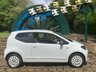 USED 2012 62 VOLKSWAGEN UP 1.0 UP WHITE 3d 74 BHP IDEAL 1ST CAR - &pound;30 PER YEAR TAX - LOW INSURANCE GROUP - LIMITED EDITION - SATELLITE NAVIGATION - BLACK LEATHER LOOK INTERIOR - AIR CON - 1 FORMER KEEPER ONLY 42,469 MILES