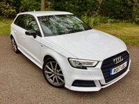 USED 2017 17 AUDI A3 2.0 TFSI BLACK EDITION 5d AUTO 188 BHP 1 PRIVATE OWNER//FULL AUDI/SPECIALIST SERVICE HISTORY NEW FRONT AND REAR BRAKE DISCS AND PADS//X4 NEW TYRES/FULL AUDI /SPECIALIST SERVICE HISTORY