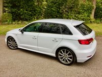 USED 2017 17 AUDI A3 2.0 TFSI BLACK EDITION 5d AUTO 188 BHP 1 PRIVATE OWNER//FULL AUDI/SPECIALIST SERVICE HISTORY NEW FRONT AND REAR BRAKE DISCS AND PADS//X4 NEW TYRES/FULL AUDI /SPECIALIST SERVICE HISTORY