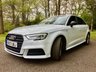 USED 2017 17 AUDI A3 2.0 TFSI BLACK EDITION 5d AUTO 188 BHP 1 PRIVATE OWNER//FULL AUDI/SPECIALIST SERVICE HISTORY NEW FRONT AND REAR BRAKE DISCS AND PADS//X4 NEW TYRES/FULL AUDI /SPECIALIST SERVICE HISTORY